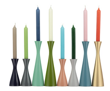 Load image into Gallery viewer, Tall Candleholder - Opaline Green