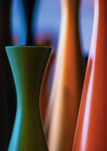 Load image into Gallery viewer, Tall Candleholder - Opaline Green