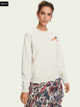 Load image into Gallery viewer, Long sleeve sustainable cotton artwork sweatshirt