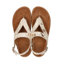Load image into Gallery viewer, Bear Sandals Splash White / Gold