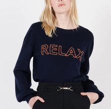 Load image into Gallery viewer, Relax Midnight Blue Sweater