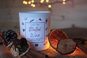 Mulled Wine Wood Wick Candle