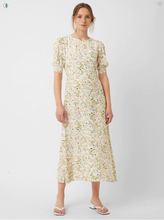 Load image into Gallery viewer, Spring Ditsy Round Neck Dress