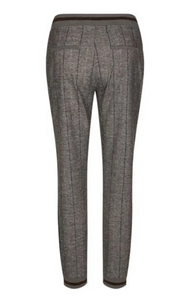 Grey Melange Levon Capri Pants 36 - Small - 10