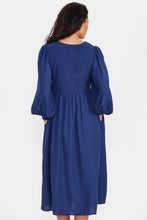 Load image into Gallery viewer, Nucaltine Dress - Dark Sapphire