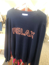 Load image into Gallery viewer, Relax Midnight Blue Sweater