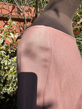 Load image into Gallery viewer, Abi Dusty pink jersey sleeve and crepe top