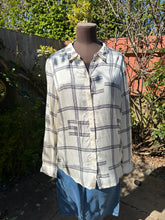 Load image into Gallery viewer, Maison Scotch - Printed long sleeve drapey shirt