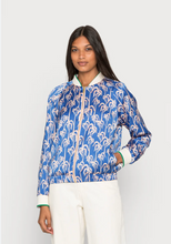 Load image into Gallery viewer, Reversible Bomber Jacket - Pastel &amp; Palms