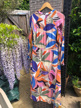 Load image into Gallery viewer, Summer Leaves Maxi Dress