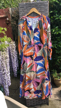 Load image into Gallery viewer, Summer Leaves Maxi Dress