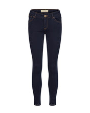 Load image into Gallery viewer, Victoria 7/8 Jeans with Zips - Dark Blue