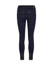 Load image into Gallery viewer, Victoria 7/8 Jeans with Zips - Dark Blue