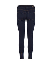 Load image into Gallery viewer, Victoria 7/8 Jeans with Zips - Dark Blue