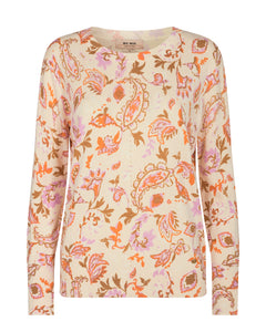Vinette Chintz O-neck Knit - Size Small (10)