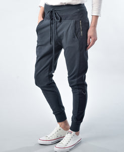 Cotton Joggers - Navy