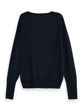 Load image into Gallery viewer, 100% Merino wool long sleeve V-neck sweater - last one XS - 8 only