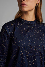 Load image into Gallery viewer, Navy Swallow Cotton Shirt