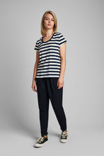 Load image into Gallery viewer, Nubowie T-Shirt - Breton Dark Sapphire