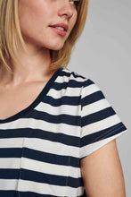 Load image into Gallery viewer, Nubowie T-Shirt - Breton Dark Sapphire