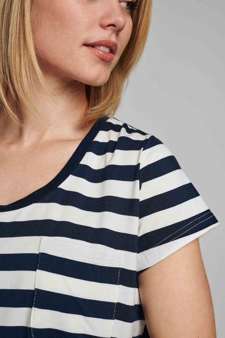 Nubowie T-Shirt - Breton Dark Sapphire