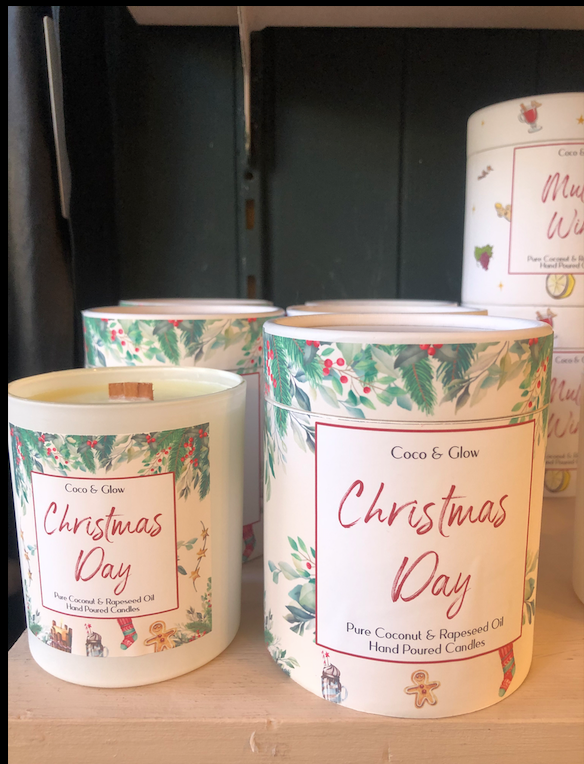 Christmas Day Wood Wick Candle