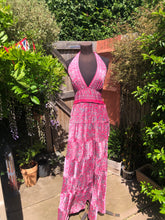Load image into Gallery viewer, Rah-rah Spanish Dresses - Floral Pink
