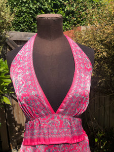 Rah-rah Spanish Dresses - Floral Pink