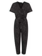 Load image into Gallery viewer, Black copper foil jumpsuit