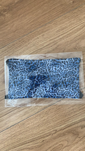 Load image into Gallery viewer, Organic Cotton Face Mask Covering - Blue Leopard