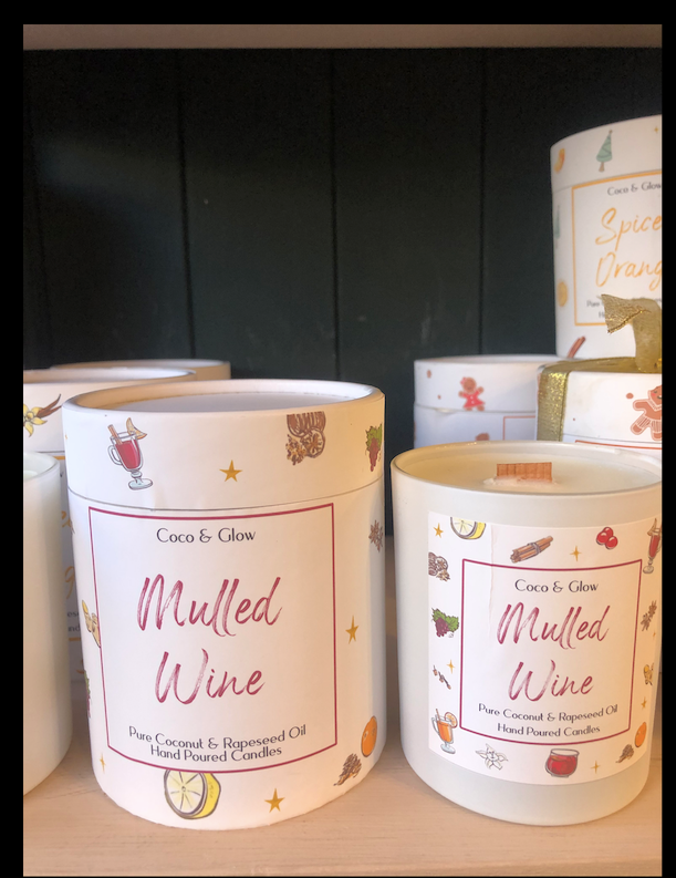Mulled Wine Wood Wick Candle