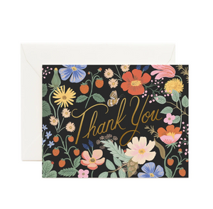 Strawberry Fields Thank You Card
