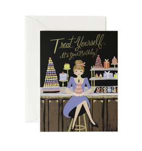 Treat Yourself Birthday Card