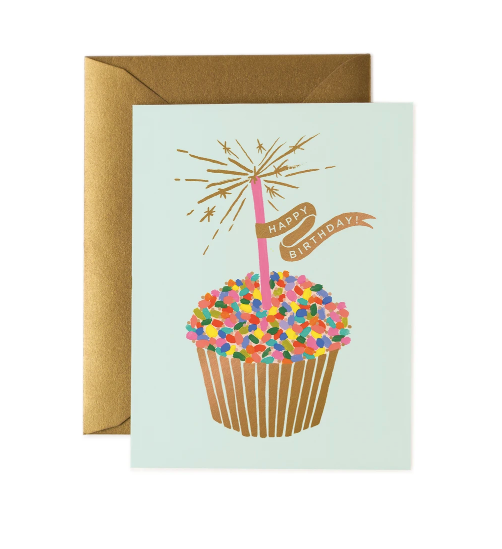 Cupcake Birthday Card