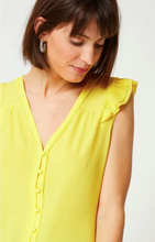 Load image into Gallery viewer, Sorrento Lemon Wrap Frill Skirt