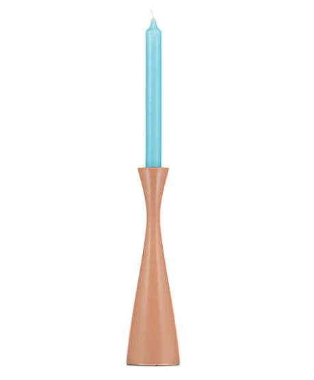 Tall Candleholder - Old Rose