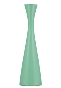 Tall Candleholder - Opaline Green
