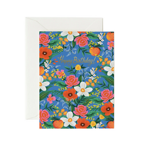 Orangerie Birthday Card