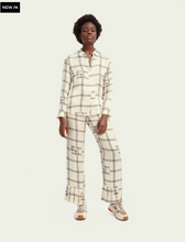 Load image into Gallery viewer, Maison Scotch - Printed long sleeve drapey shirt
