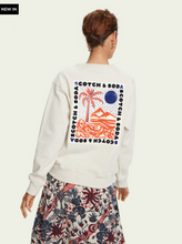 Load image into Gallery viewer, Long sleeve sustainable cotton artwork sweatshirt