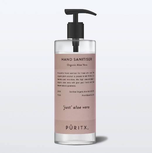 Hand Santiser - 'Just' Aloe Vera