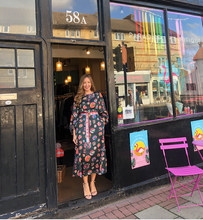 Load image into Gallery viewer, Green Multi Floral Print Dress
