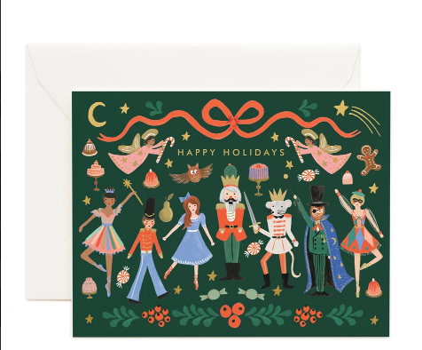 NUTCRACKER BALLET BOX Christmas Cards Pack of 8