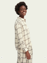 Load image into Gallery viewer, Printed long sleeve drapey shirt
