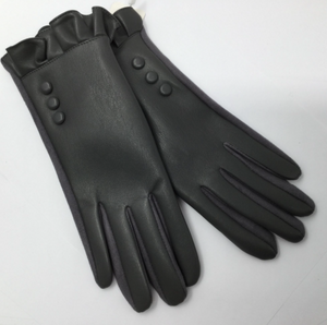 Button & Frill Glove