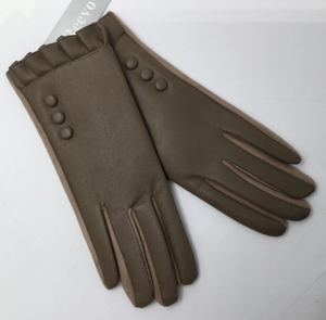 Button & Frill Glove