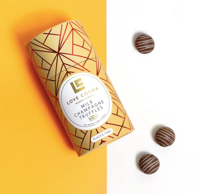 Milk Champagne Truffles