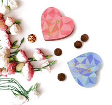 Load image into Gallery viewer, Pink Heart Raspberry Champagne Truffle Box 70G