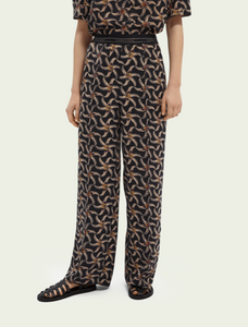 Starfish Elasticated waist wide-leg trouser