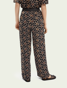 Starfish Elasticated waist wide-leg trouser